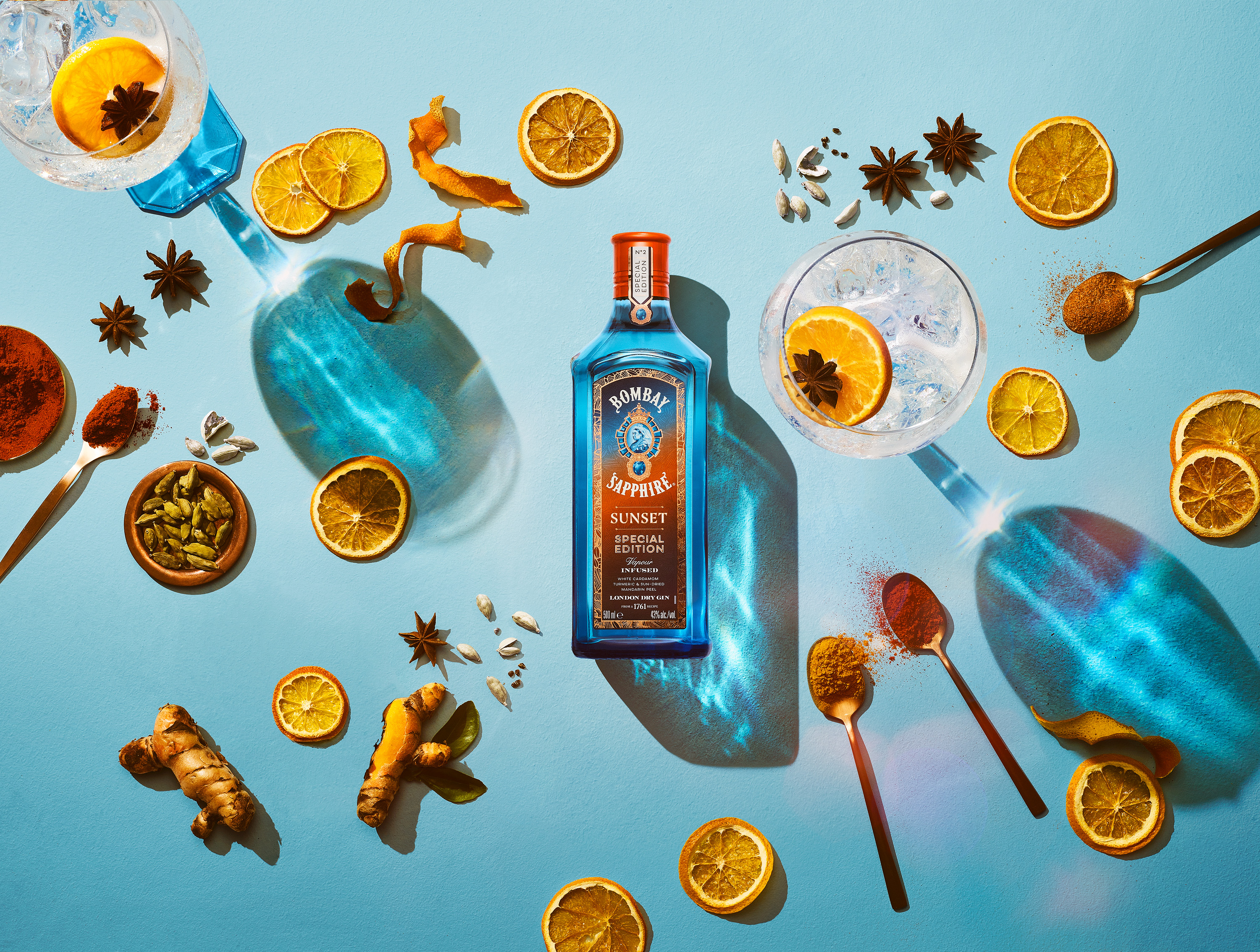 BOMBAY SAPPHIRE® Introduces BOMBAY SAPPHIRE SUNSET®: A Special